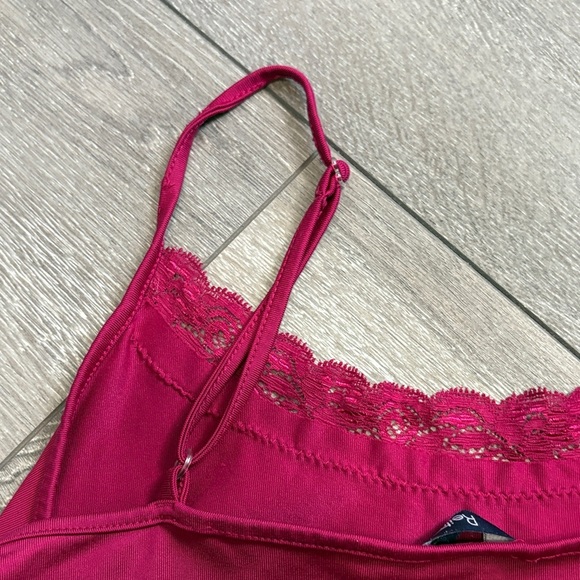 Reitmans Pink Lace Trim Camisole - Picture 3 of 6